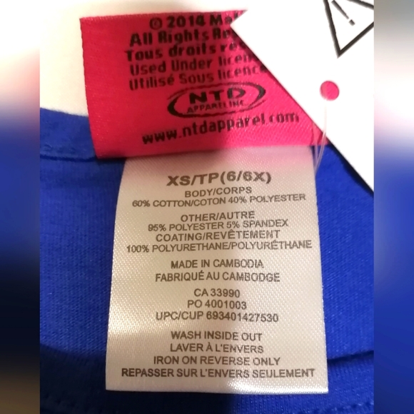 Monster High Girl's Shirt Arm Warmers NWT Size M/M(10/12) - Picture 4 of 10